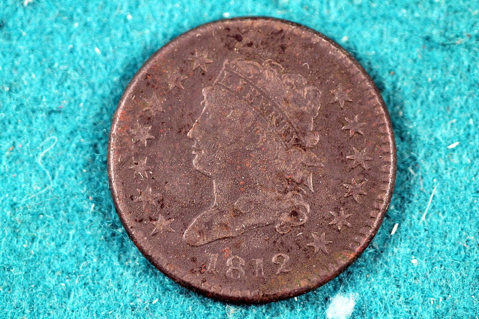 Estate Find 1812  Classic Head Large Cent!! #g3670