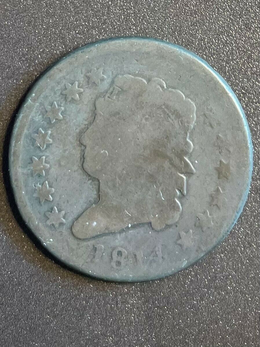 1814 Classic Head Large Cent, G/ag