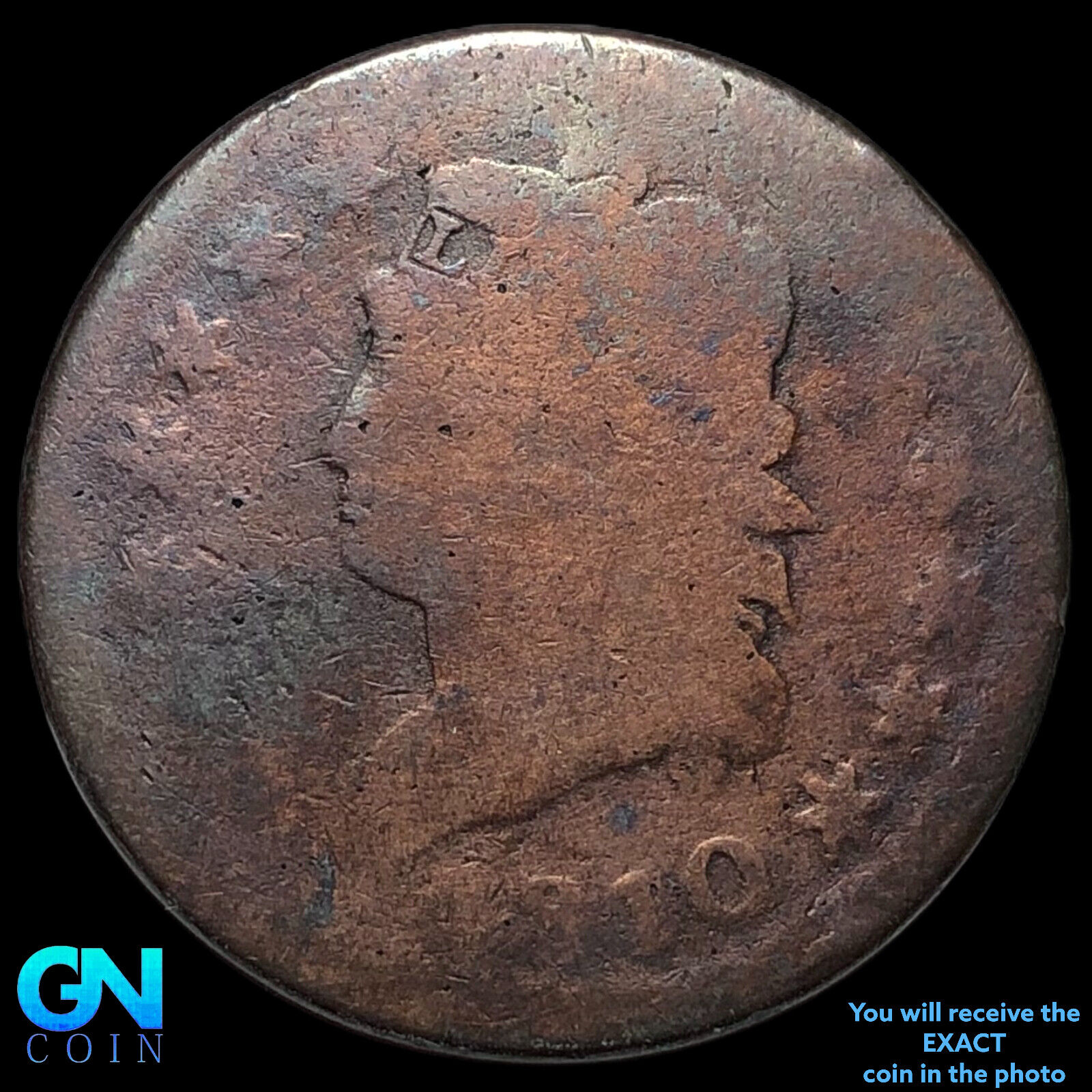 1810 Classic Head Large Cent --  Make Us An Offer!  #e3281