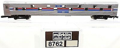 Z Scale Marklin 8762 Amtrak Passenger Sleeper Car Lnib