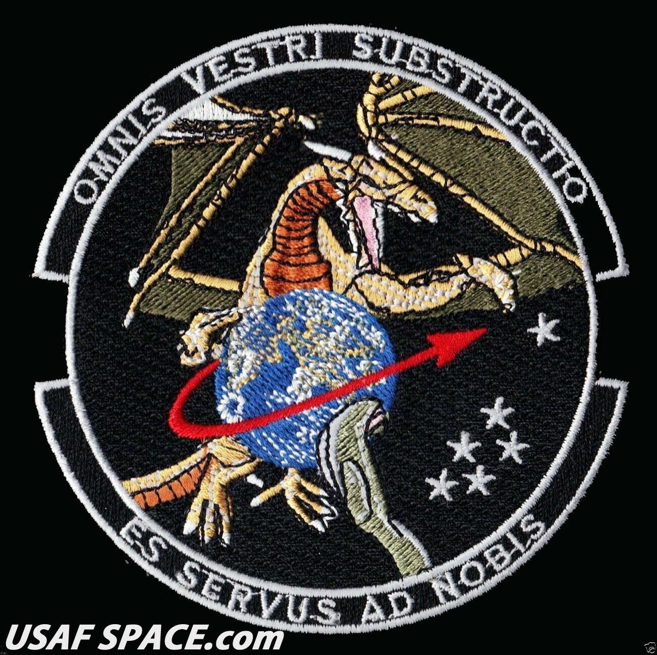 Sigint Space Dragon Area 51 Black Ops Usaf Non-commercial Patch - Mint