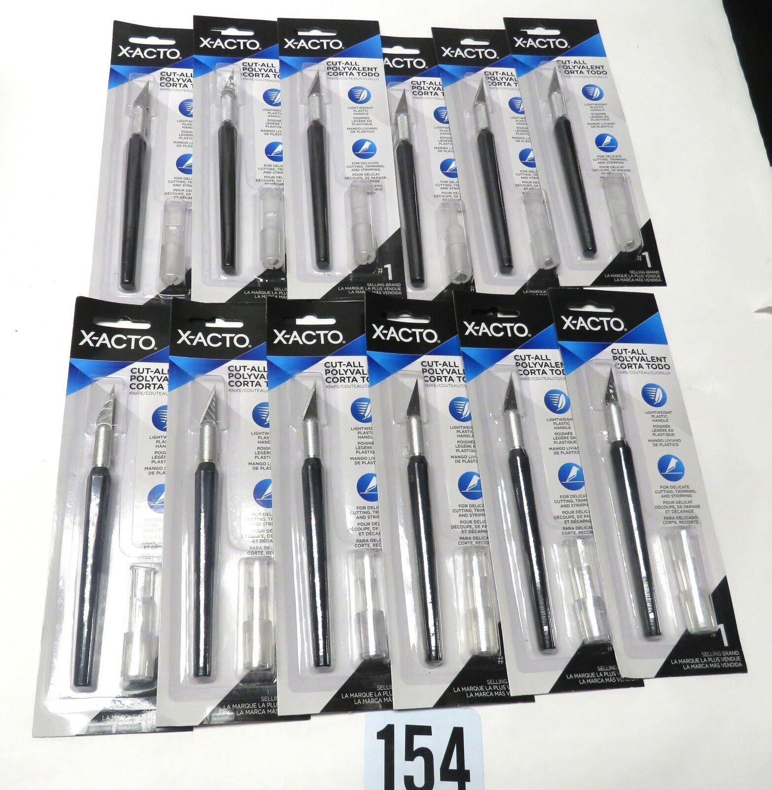 New Lot Of (10) X-acto  X3690   #1 Knives Y10j102 Lowest Price!!