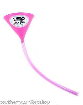 Head Rush Ladies Night Beer Bong Pink 24 Inch Funnel And Tube Holds 48oz