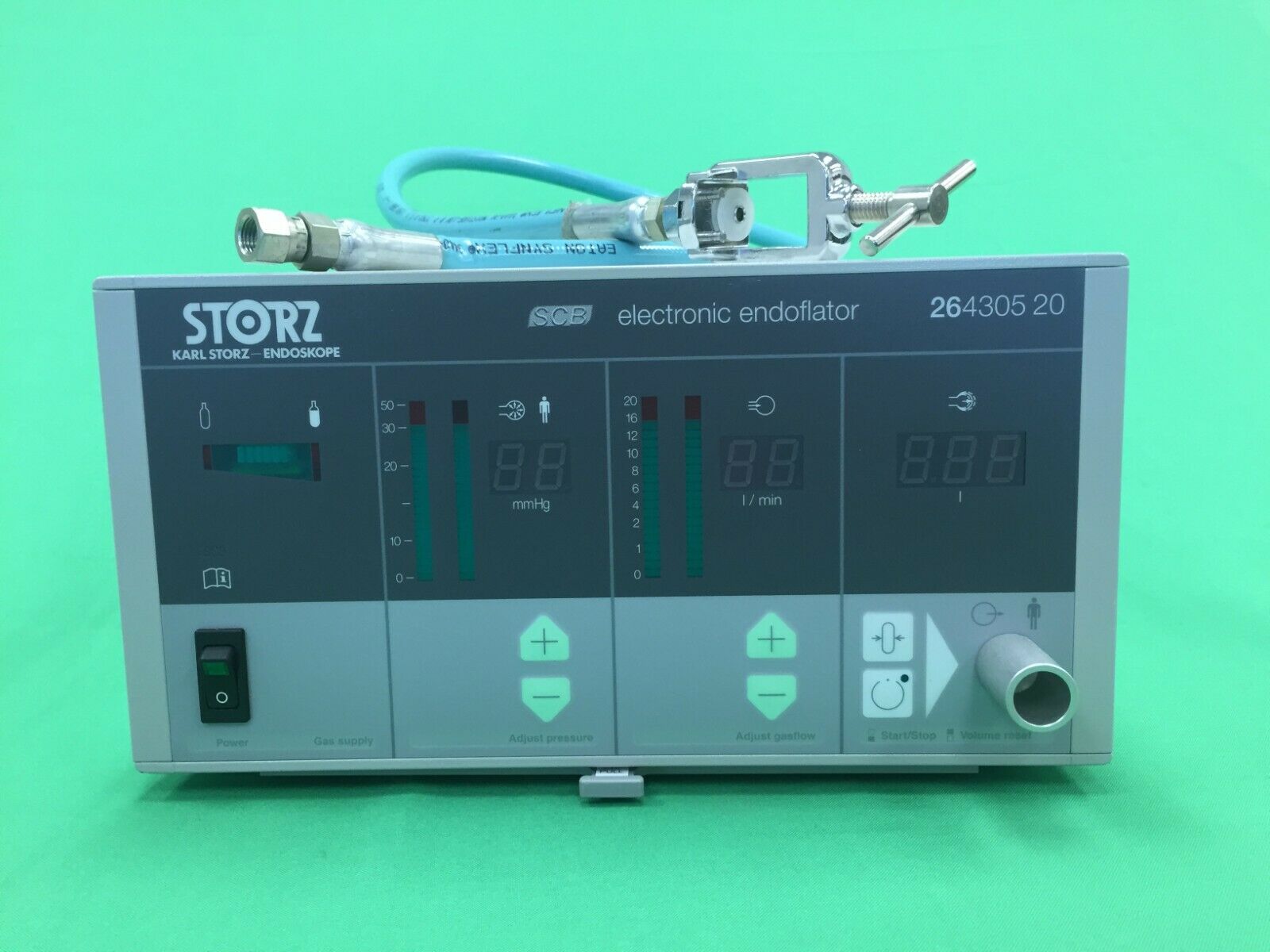 Karl Storz Scb Electronic Endoflator 20 Liter Insufflator W/yoke/hose 26430520