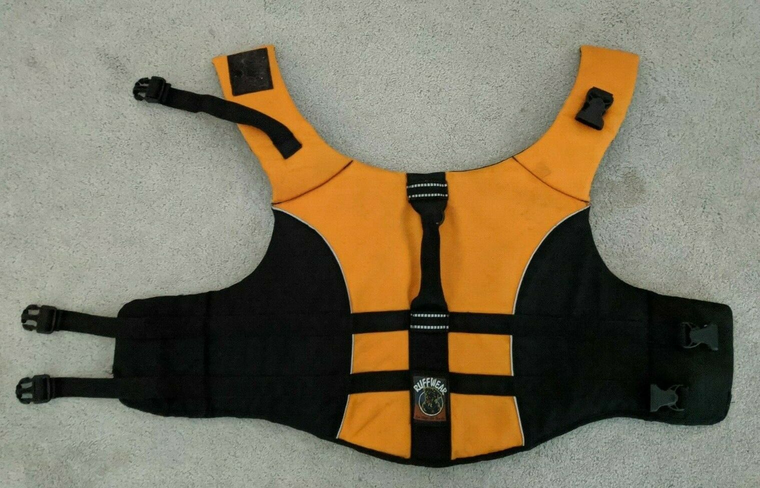 Ruffwear Float Coat Dog Life Jacket M Medium Orange/black 27 - 32 Inch Chest