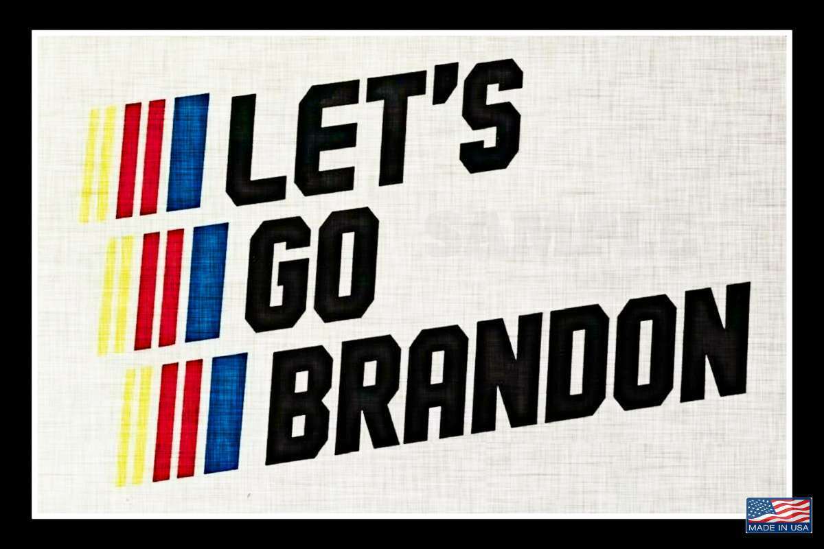 Let's Go Brandon! 8"x12" Funny Metal Bar Sign Made In Usa Garage Humor F Jb