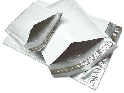 Polycyberusa  500 Pcs #000 Poly Bubble Envelopes Mailers 4 X 8 (inner 4x7)
