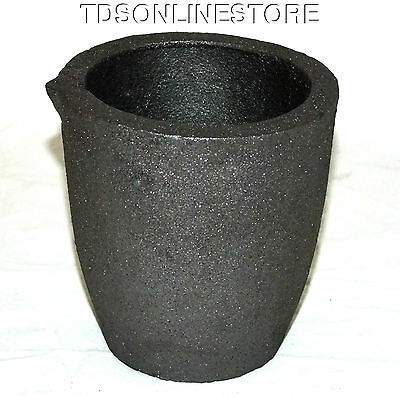 #4 6kg Clay Graphite Crucible Cup For Furnace -torch Melting New Lower Price