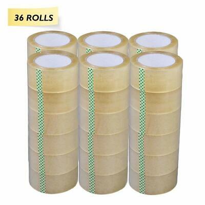 Yens® 36 Rolls 2" Clear Tapes 110 Yard 330 Ft Carton Sealing Clear Packing Tape