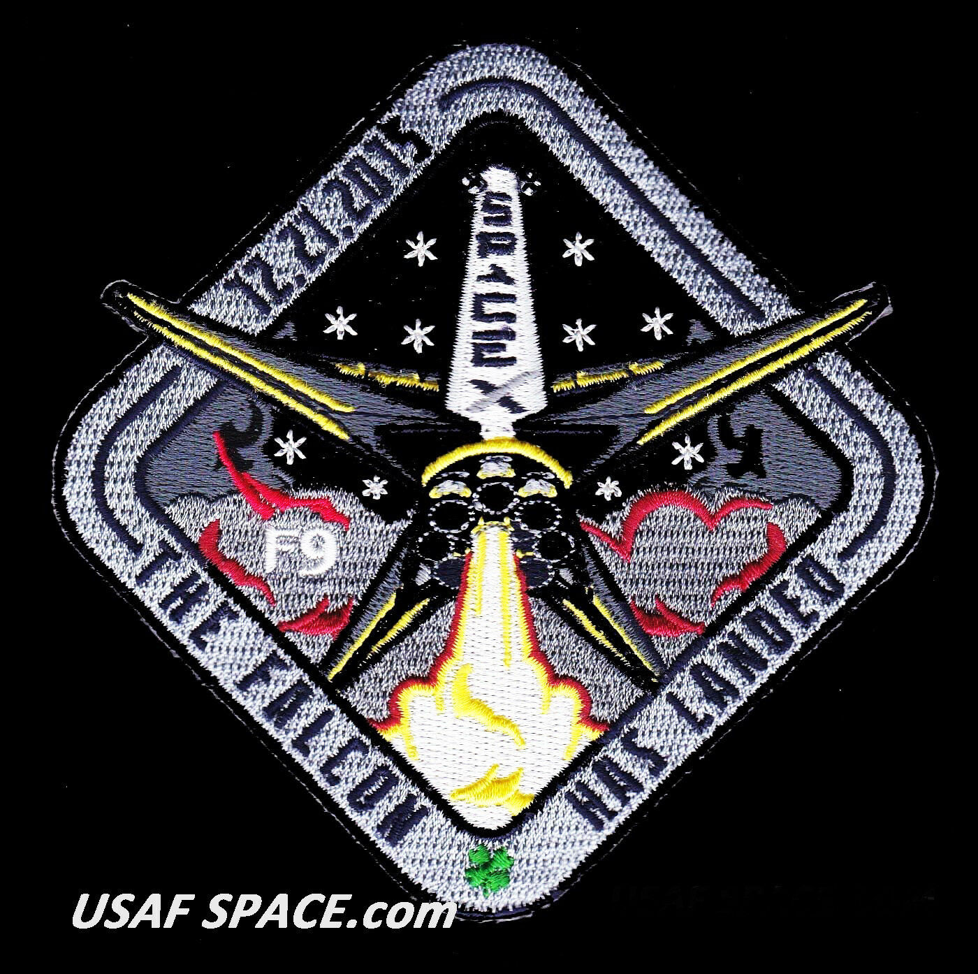 Authentic Spacex - The Falcon Has Landed - 12-21-2015 - Falcon 9 Space Patch