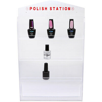 *brand New* Nail Polish Wall Organizer Display Rack (hold Up To 32 Bottles) Usa