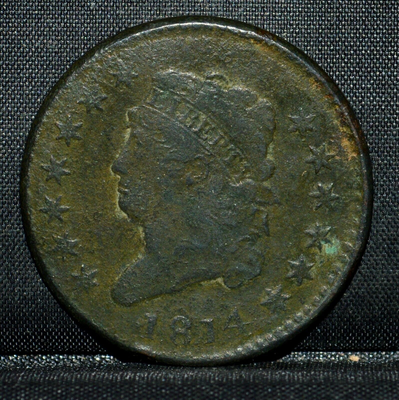 1814 Classic Head Large Cent ✪ Vf Very Fine Details ✪ 1c Plain 4 L@@k ◢trusted◣