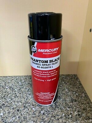 Mercruiser Mercury Phantom Black Spray Engine Outdrive Paint 802878q1 92-8028781