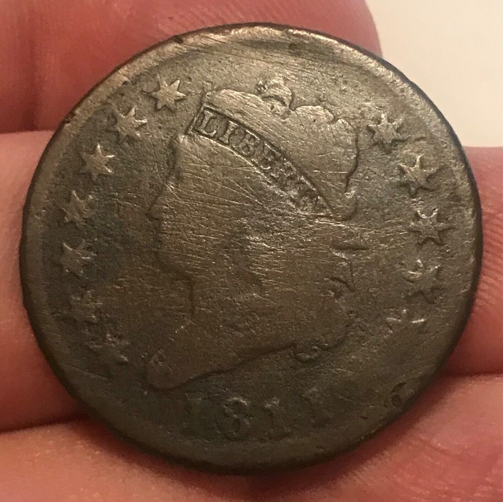 1811 Classic Head Large Cent , Vg, Scarce